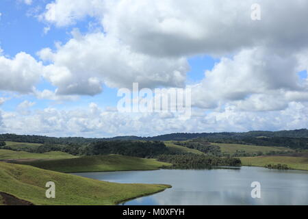 Danau Love (amour) Lac en Papouasie Banque D'Images