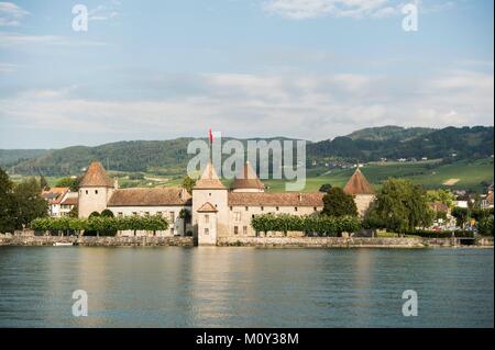 La Suisse,Vaud Morges,Lac,croisière,Genève Banque D'Images