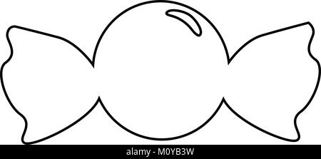 Abstract bonbon sucré Illustration de Vecteur