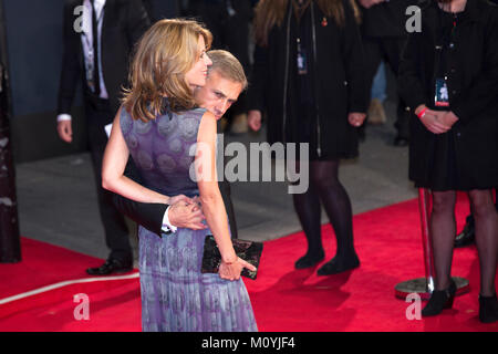 Londres, Royaume-Uni, 26 octobre 2015, Christoph Waltz assiste à la première mondiale de 'Stinger' au Royal Albert Hall. Mariusz Goslicki/Alamy Banque D'Images