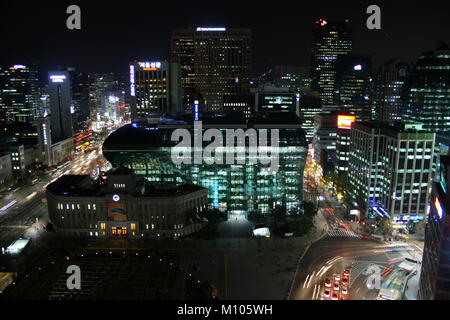 Corée du Sud : l'Hôtel de ville de Séoul | conditions dans le monde entier Banque D'Images