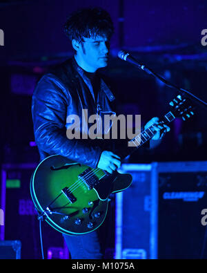 Fort Lauderdale en Floride, USA. 24 Jan, 2018. Black Rebel Motorcycle Club à effectuer sur la révolution, le 24 janvier 2018 à Fort Lauderdale, en Floride. Credit : Mpi04/media/Alamy Punch Live News Banque D'Images