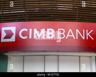 24 janvier 2018 - Kuala Lumpur, Kuala Lumpur, Malaisie - brokerage enseigne commerciale est vue à Kuala Lumpur, Kuala Lumpur ou communément appelé KL est la capitale nationale de la Malaisie et est la plus forte croissance des régions métropolitaines en Asie du Sud-Est. L'urban city est également bien connu de l'organisation mondiale pour le tourisme et le shopping. Kuala Lumpur a un grand transport public pour les personnes dans la ville. (Crédit Image : © Faris Hadziq/SOPA via Zuma sur le fil) Banque D'Images