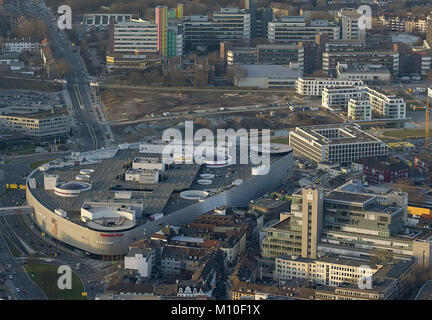 Vue aérienne, Essen Limbecker Platz Berliner Platz, Karstadt ECE, Essen, Ruhr, Nordrhein-Westfalen, Allemagne, Europe, les oiseaux-lunettes de vue, vue aérienne, l'AERI Banque D'Images