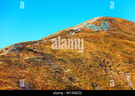 La Pologne, Tatras, Zakopane - Czerwone Wierchy, Kopa Kondracka peak Banque D'Images