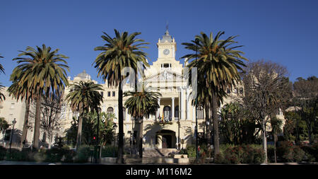 Hôtel de ville Malaga Espagne Architectes Guerrero Strachan et Rivera Vera Banque D'Images