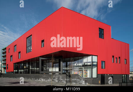 L'École de Plymouth, Plymouth Arts créatifs. Savoir localement comme la Red House Phillip Roberts Banque D'Images