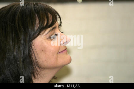 Cherie Blair aka Cherie Booth, portrait Banque D'Images