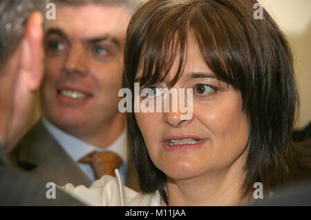 Cherie Blair aka Cherie Booth, portrait Banque D'Images