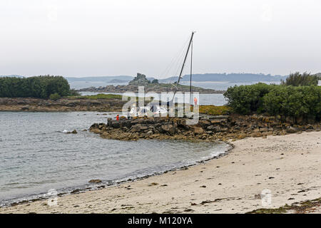 Saint Mary's, Îles Scilly, Royaume-Uni Banque D'Images