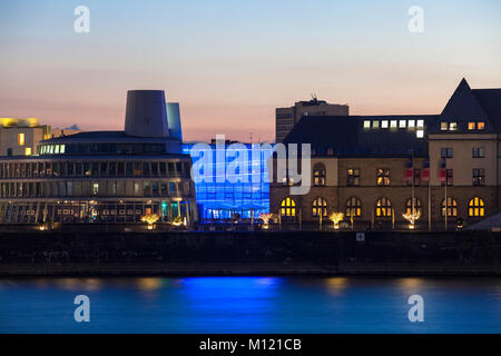 Allemagne, Cologne, le Musée du chocolat à l'Rheinau Harbour. Deutschland, Koeln, das im Schokoladenmuseum Rheinauhafen. Banque D'Images