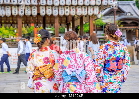 Yasaka au printemps Banque D'Images