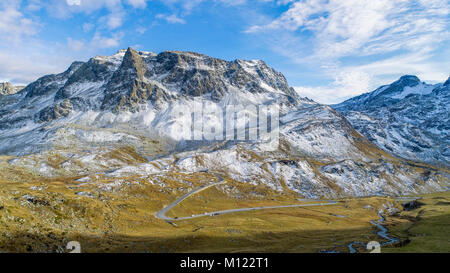 Piz da las Coluonnas,Julierpass, Grisons, Suisse Banque D'Images