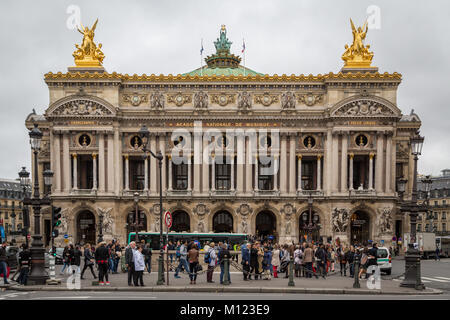 L'Opéra de Paris, Opéra National de Paris, Opéra Garnier, Palais Garnier,Paris,France Banque D'Images