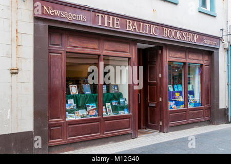 Librairie de la Baltique sur Stornoway, Isle Of Lewis, Hébrides extérieures. Banque D'Images