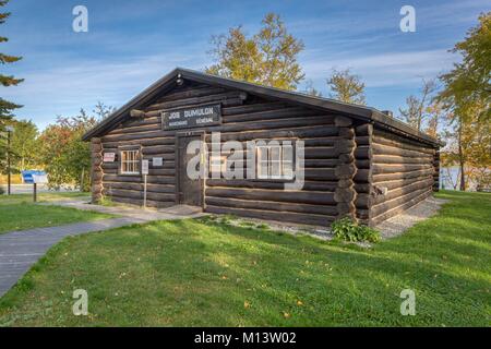 Canada, Province de Québec, Région de l'Abitibi-Témiscamingue, Rouyn-Noranda, Magasin Général Dumulon, Historique et site du patrimoine mondial Banque D'Images
