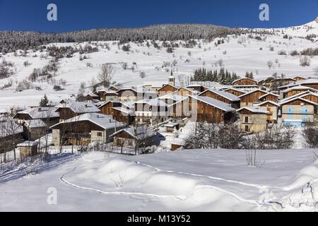 France, Savoie, La Léchère, Naves, vallée de la Tarentaise Banque D'Images