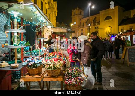 L'Autriche, Vienne, Am Hof square, Marché de Noël Banque D'Images