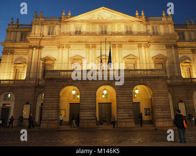 L'Italie, Lombardie, Milan, Teatro alla Scala Banque D'Images