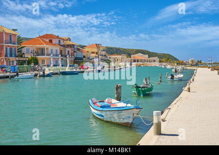 La ville de Lefkada, l'île de Lefkada, Grèce Banque D'Images