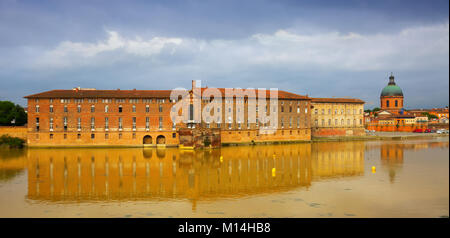 Musée d'histoire de la médecine dans le complexe hôtel-Dieu Saint-Jacques sur banque de Garonne à Toulouse Banque D'Images