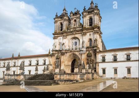 Mosteiro de Alcobaça, monastère d'Alcobaça, extérieur, le Portugal. Banque D'Images