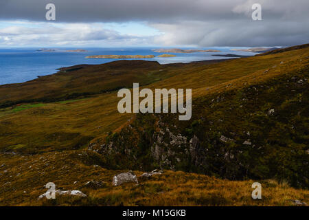 Ben Mor Coigach, un Fhidlheir Sgurr Banque D'Images