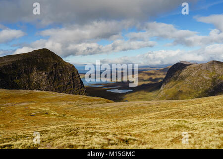 Ben Mor Coigach, un Fhidlheir Sgurr Banque D'Images