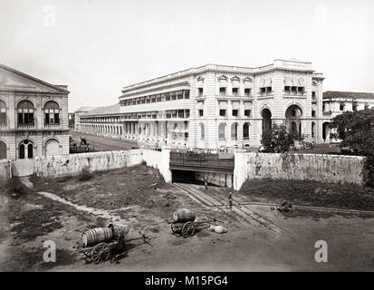 Grand Oriental Hotel, Colombo, Sri Lanka (Ceylan), c.1880 . Banque D'Images