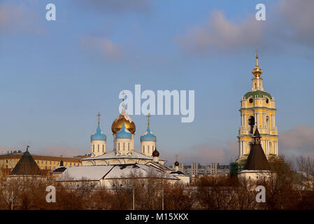 Monastère Novospassky à Moscou Banque D'Images