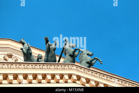 Grand théâtre de Moscou Banque D'Images