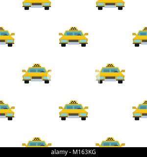 Motif Taxi télévision Illustration de Vecteur