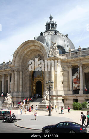 L'avant du Petit Palais (petit palais), Paris, France Banque D'Images