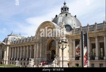 L'avant du Petit Palais (petit palais), Paris, France Banque D'Images