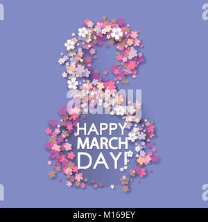 Journée des femmes contexte Illustration de Vecteur