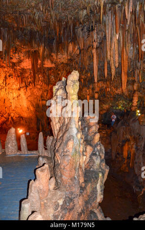 Les grottes de Drogarati sur Cephalonia Banque D'Images