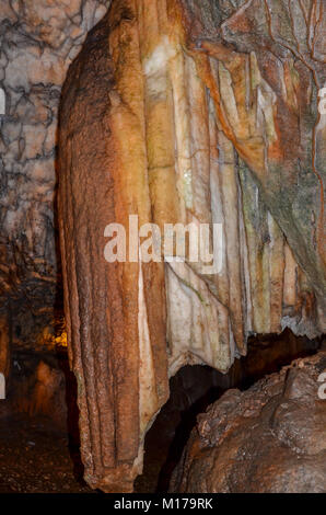 Les grottes de Drogarati sur Kefalonia Banque D'Images