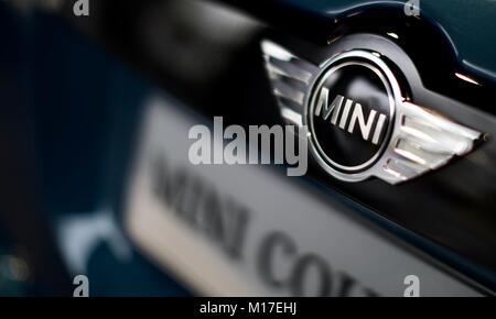 Mini Badge Banque D'Images