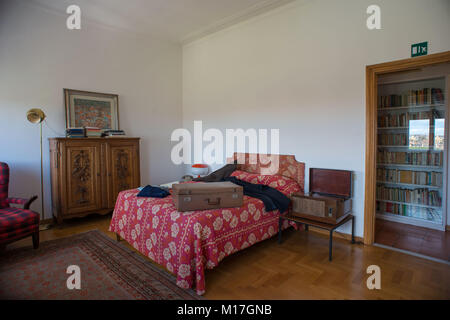 Rome, Italie. Musée Maison d'Alberto Moravia. Banque D'Images