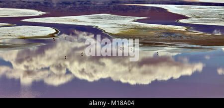 12 heures autour du Salar de Uyuni Banque D'Images