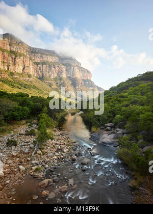 Rock formations,Blyde River Canyon Blyde River,Panorama,vélo,la province de Mpumalanga, Afrique du Sud Banque D'Images