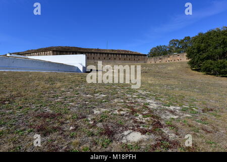 Une ancienne forteresse à Pensacola construit initialement par les Espagnols puis mis par les Américains. Banque D'Images