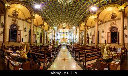 Bangkok , Thaïlande - 25 janvier, 2018 : église de Santa Cruz church Banque D'Images