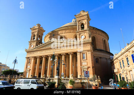 Eglise du dôme de Mosta, Mosta, Malte Banque D'Images