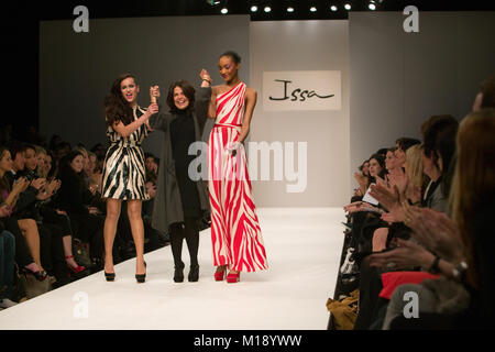 London Fashion Week collection par Issa Banque D'Images