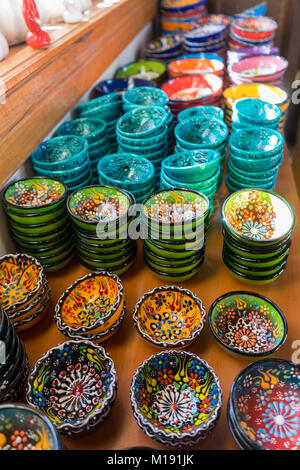 Des tuiles colorées, Konya - Turquie Banque D'Images