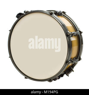 Drum isolated on white Banque D'Images