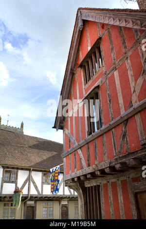 Un charmant coin de Gloucester, Gloucestershire, Severn Vale, UK Banque D'Images