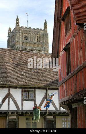 Un charmant coin de Gloucester, Gloucestershire, Severn Vale, UK Banque D'Images