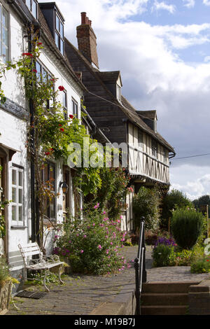 Un charmant coin de Gloucester, Gloucestershire, Severn Vale, UK Banque D'Images